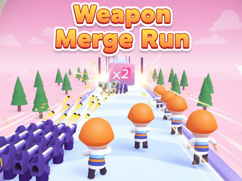 Weapon Merge Run 🕹️ Juega en línea en SGameS