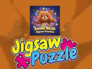 Juego Rompecabezas de rompecabezas de oso de anime en línea