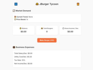 Juego Magnate jburger en línea