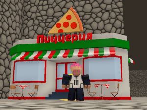 Juego Entrega de pizza de obby en línea