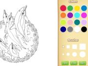Juego Libro para colorear de mandala para adultos en línea
