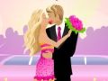 Juego Barbie y Ken besando  en línea