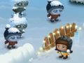 Juego Bolas de nieve con los zombis  en línea