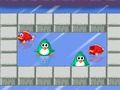 Juego Pingüinos vs pescado  en línea