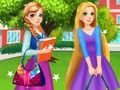 Juego Princesa de Disney Colegio Bolsa  en línea