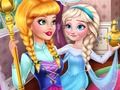 Juego Reina de Hielo: Bromas con la Niñera  en línea