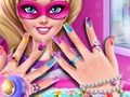Juego Manicura de muñeca de superhéroe  en línea