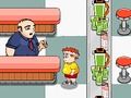 Juego Diner Tapper... Dash for Superhero Smoothie  en línea