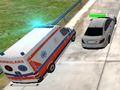 Juego Carrera de la carretera de rescate de ambulancia  en línea