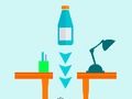 Juego Desafío de botella que cae en línea