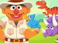 Juego 123 Sesame Street: guardería de dinosaurios de Ernie en línea Juego 123 Sesame Street: guardería de dinosaurios de Ernie en línea