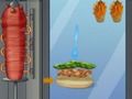 Juego Ensalada de kebab de doner, tomates, cebollas  en línea