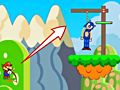 Juego Mario y una muñeca Sonic  en línea