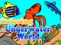 Juego Colorear Mundo Submarino  en línea
