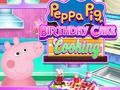 Juego Peppa Pig Birthday Pasting Cocina en línea