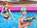 Juego Tiempo de piscina familiar  en línea