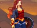 Juego Vestir a la Mujer Maravilla Guerrera Amazona  en línea