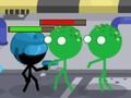 Juego Stickmen contra zombis  en línea