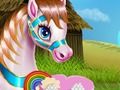 Juego Pastel arcoiris para pony  en línea