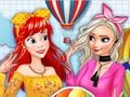 Juego Princesas de moda y festival de globos.  en línea