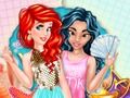 Juego Cambio de vestuario de Jasmine y Ariel  en línea