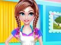 Juego Limpieza de la casa de las niñas de secundaria  en línea