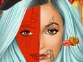 Juego Kylie Jenner: El arte de pintarse la cara en Halloween  en línea