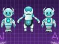 Juego Robots: Combinación de tarjetas de memoria  en línea