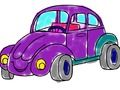 Juego Libro para colorear de coches de dibujos animados  en línea