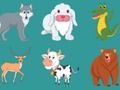 Juego Juego de aprender animales  en línea
