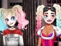 Juego Estudio de maquillaje y peluquería Harley Quinn  en línea