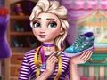 Juego Diseño de zapatillas de princesa Frozen  en línea