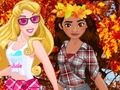 Juego Franelas de otoño princesa  en línea