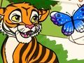 Juego Coloréame: animales de la selva  en línea