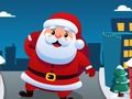 Juego Carrera por la ciudad de Papá Noel  en línea