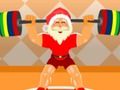 Juego Levantador de pesas de santa claus  en línea