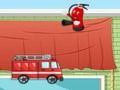 Juego Carrera loca de camiones de bomberos  en línea