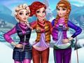 Juego Moda de invierno para niñas  en línea