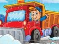 Juego Jigsaw invierno camión  en línea