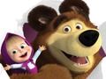 Juego Masha y el oso: rompecabezas  en línea
