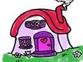 Juego Libro para colorear de la casa  en línea