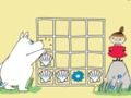 Juego Moomins: cuatro seguidos  en línea
