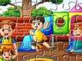Juego Jugando niños rompecabezas  en línea