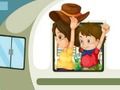 Juego Familia que viaja rompecabezas  en línea