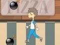 Juego Chico y pizza  en línea