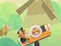 Juego Lanzador de la vaca del bebé  en línea