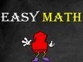 Juego Matemáticas fáciles  en línea