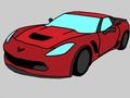 Juego Coches americanos: libro para colorear  en línea