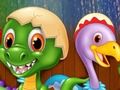 Juego Libro de colorear de dinosaurios  en línea