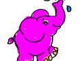 Juego Regreso a la escuela: colorear elefante en línea Juego Regreso a la escuela: colorear elefante en línea